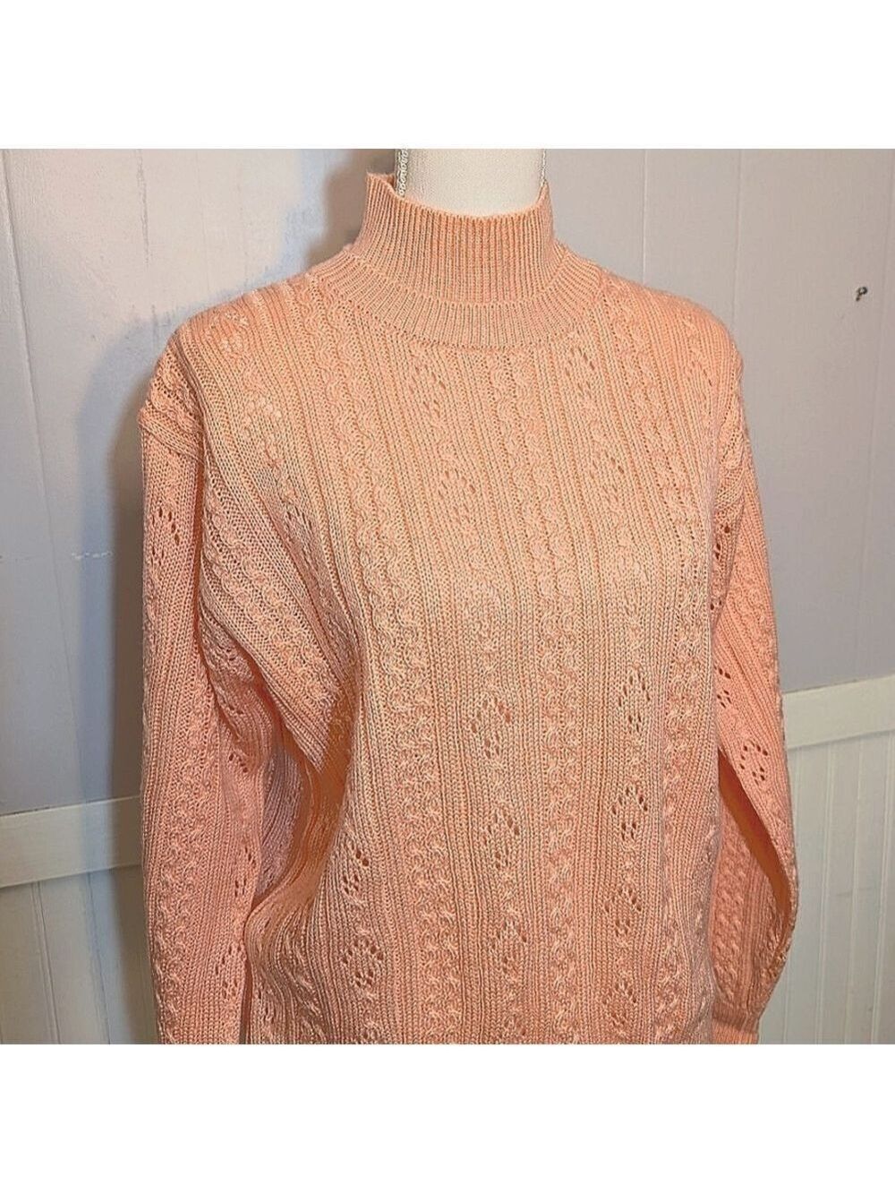 Northern Isles Vintage Sweater Pink Size Medium